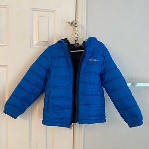 Eddie Bauer Kids Vibrant Blue Puffer Coat